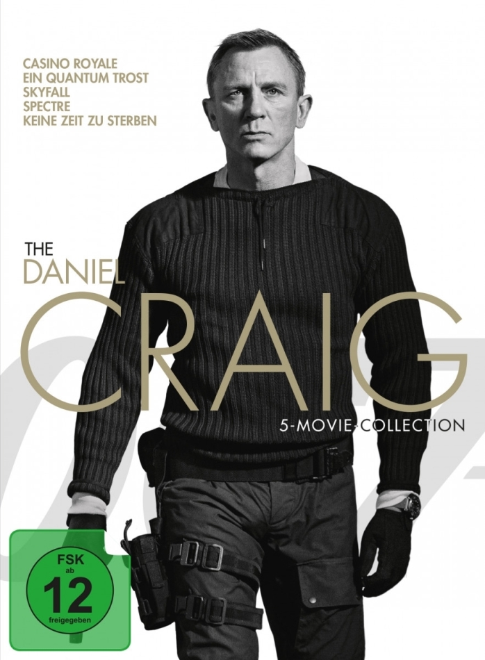 James Bond - The Daniel Craig 5-Movie-Collection (5 DVDs)