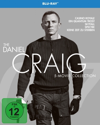 James Bond - The Daniel Craig 5-Movie-Collection (Digipack, 5 Blu-ray)
