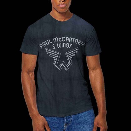 Paul McCartney Unisex T-Shirt - Logo (Wash Collection)