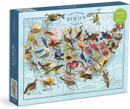 Wendy Gold: State Birds - 1000 Piece Puzzle