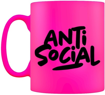 Anti-Social - Neon Mug