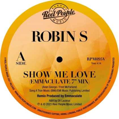 Robin S - Show Me Love (Emmaculate 7" Mix) (7" Single)