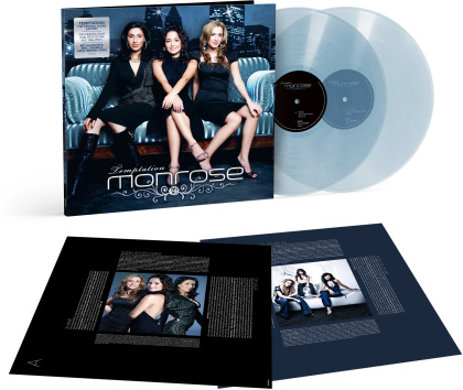 Monrose (Popstars 2006) - Temptation (2022 Reissue, BMG Rights Management, Gatefold, Crystal Clear Vinyl, 2 LPs)