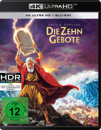 Die Zehn Gebote (1956) (4K Ultra HD + Blu-ray)
