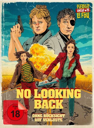 No Looking Back - Ohne Rücksicht auf Verluste (2021) (Pierrot Le Fou, Limited Edition, Mediabook, Uncut, Blu-ray + DVD)