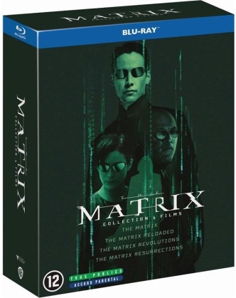 The Matrix 1-4 - Collection 4 Films (4 Blu-rays)