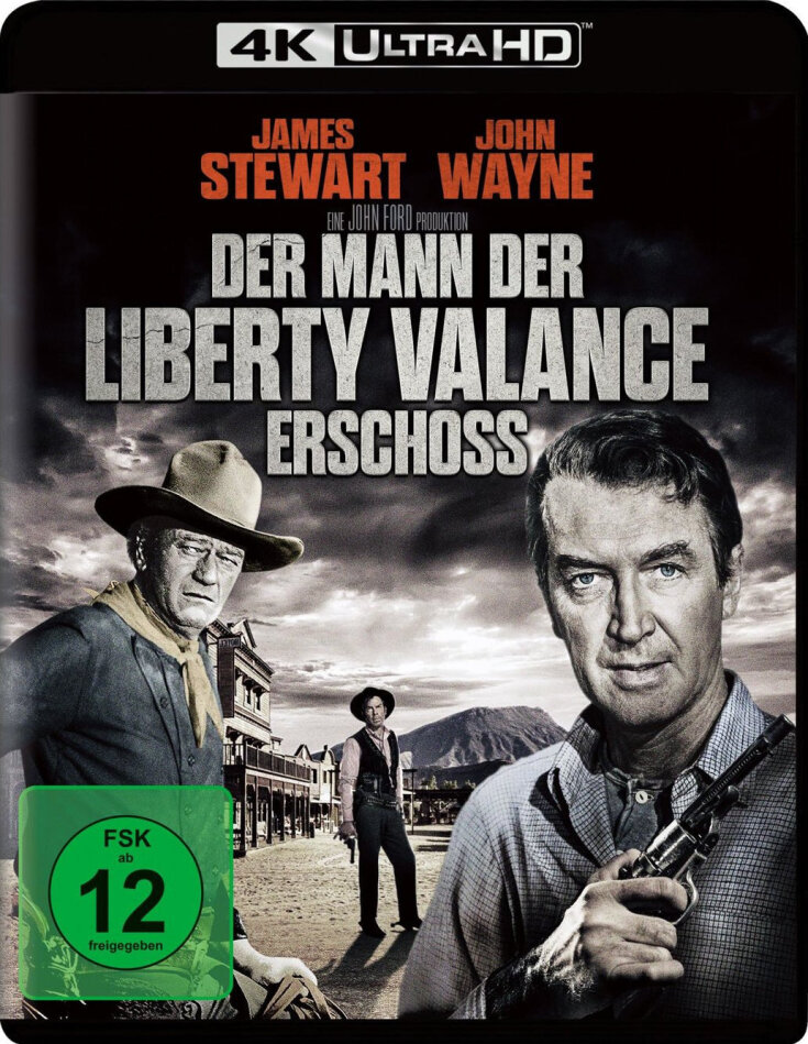 Der Mann, der Liberty Valance erschoss (1962) (4K Ultra HD + Blu-ray)