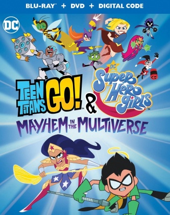 Teen Titans Go! & DC Super Hero Girls - Mayhem In The Multiverse (Blu-ray + DVD)