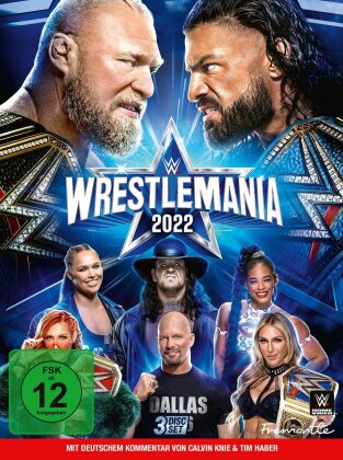 WWE: Wrestlemania 38 (3 DVDs)