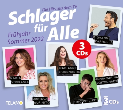 Schlager für Alle:Frühjahr/Sommer 2022 (3 CDs)