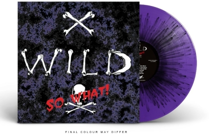 X-Wild - So What (2022 Reissue, Rock of Angels Records, Limited Edition, Purple/Black Vinyl, LP)