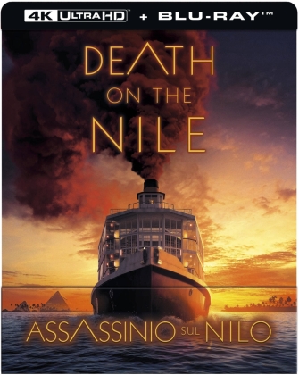 Death on the Nile - Assassinio sul Nilo (2022) (Edizione Limitata, Steelbook, 4K Ultra HD + Blu-ray)
