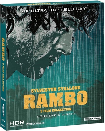 Rambo - 3 Film Collection (3 4K Ultra HDs + 3 Blu-ray)