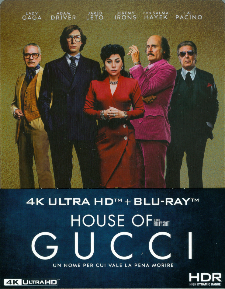 House of Gucci (2021) (Steelbook, 4K Ultra HD + Blu-ray)