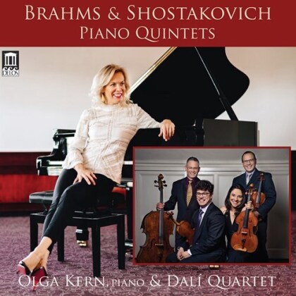 Johannes Brahms (1833-1897), Dimitri Schostakowitsch (1906-1975), Olga Kern & Dali Quartet - Piano Quintets