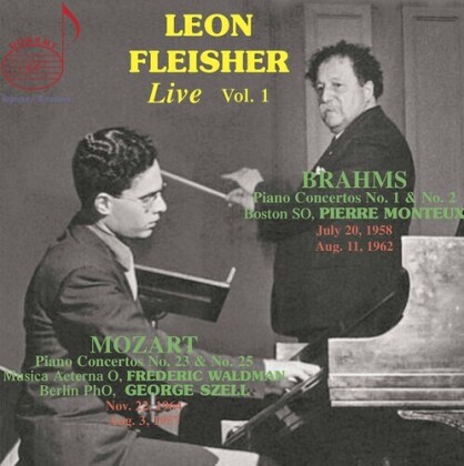 Mayes, Johannes Brahms (1833-1897) & Leon Fleisher - Leon Fleisher Live 1 (2 CDs)