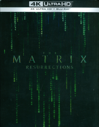The Matrix Resurrections - Matrix 4 (2021) (Steelbook, 4K Ultra HD + Blu-ray)