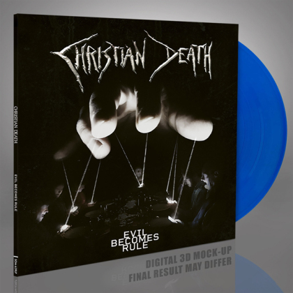Christian Death - Evil Becomes Rule (Blue Vinyl, LP)