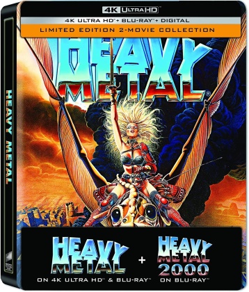 Heavy Metal (1981) (Limited Edition, Steelbook, 4K Ultra HD + 2 Blu-rays)
