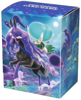 Pokemon - Boîte de protection pour 90 cartes - Shadow Rider Calyrex - 10 cm