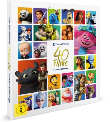 Dreamworks Classics - Komplettbox - 40 Filme (40 DVD)