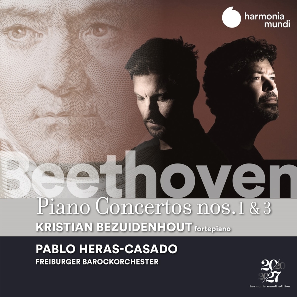 Ludwig van Beethoven (1770-1827), Pablo Heras-Casado, Kristian Bezuidenhout & Freiburger Barockorchester - Piano Concertos Nos 1 and 3