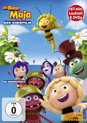 Die Biene Maja 1 & 2 - Der Kinofilm / Die Honigspiele (2 DVD)