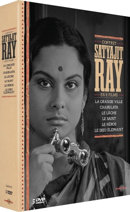 Satyajit Ray - La grande ville / Charulata / Le Saint / Le Lâche / Le Héros / Le dieu éléphant (5 DVD)