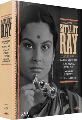 Satyajit Ray - La grande ville / Charulata / Le Saint / Le Lâche / Le Héros / Le dieu éléphant (5 Blu-ray)
