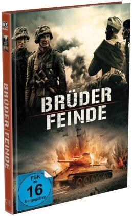 Brüder - Feinde (2015) (Cover A, Édition Limitée, Mediabook, Uncut, Blu-ray + DVD)