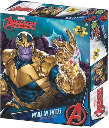 Marvel: Thanos - Prime 3D Puzzle 500pc