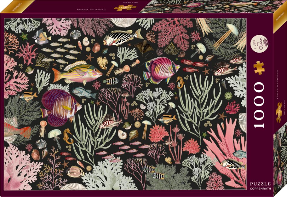 Puzzle I love my Ocean