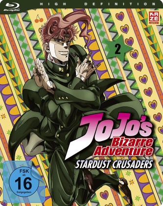 Jojo's Bizarre Adventure - Staffel 2 - Vol. 2: Stardust Crusaders (2 Blu-rays)