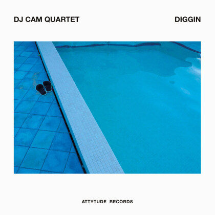 DJ Cam Quartet - Diggin (RSD 2022, Limited Edition, Electric Blue Vinyl, LP)