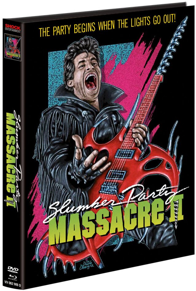 Slumber Party Massacre 2 (1987) (Cover D, Limited Edition, Mediabook, Blu-ray + DVD)