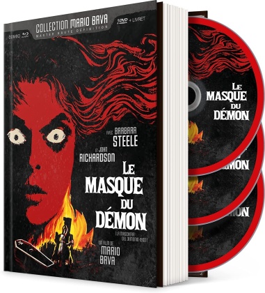 Le masque du démon (1960) (Mario Bava-Collection, n/b, Blu-ray + 2 DVD)