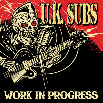 UK Subs - WORK IN PROGRESS (Silver/Gold Colored Vinyl, 2 10" Maxis)