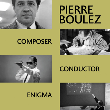 Pierre Boulez (*1925) - Composer, Conductor, Enigma (4 CDs)