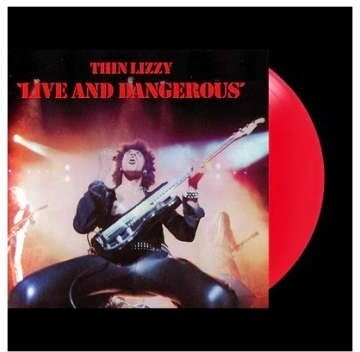 Thin Lizzy - Live And Dangerous (2022 Reissue, Friday Music, Gatefold, Audiophile, Limited Edition, Red/Clear Vinyl, LP)