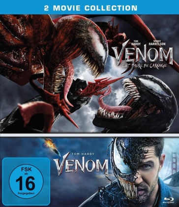 Venom (2018) / Venom 2 - Let there be Carnage (2021) (2 Blu-rays)