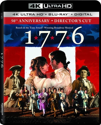 1776 (1972) (50th Anniversary Edition, Director's Cut, 4K Ultra HD + Blu-ray)