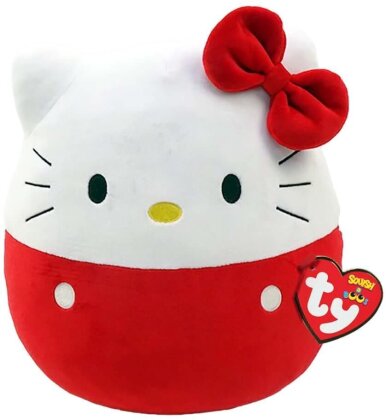 Hello Kitty Pink Squish A Boo 20cm, Material: 100% Polyester geprüft nach EN-71. Farbe - mehrfarbig