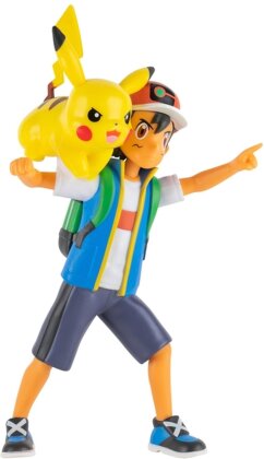 Pokémon: Ash+Pikachu - Battle Feature Figur