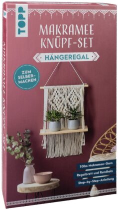 Makramee Knüpf-Set Hängeregal