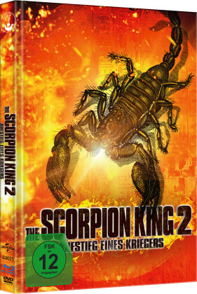 The Scorpion King 2 - Aufstieg eines Kriegers (2008) (Cover B, Edizione Limitata, Mediabook, 2 Blu-ray)