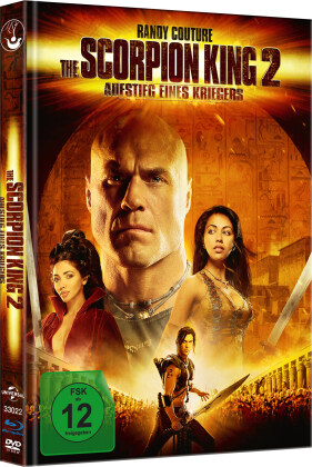 The Scorpion King 2 - Aufstieg eines Kriegers (2008) (Cover C, Edizione Limitata, Mediabook, 2 Blu-ray)