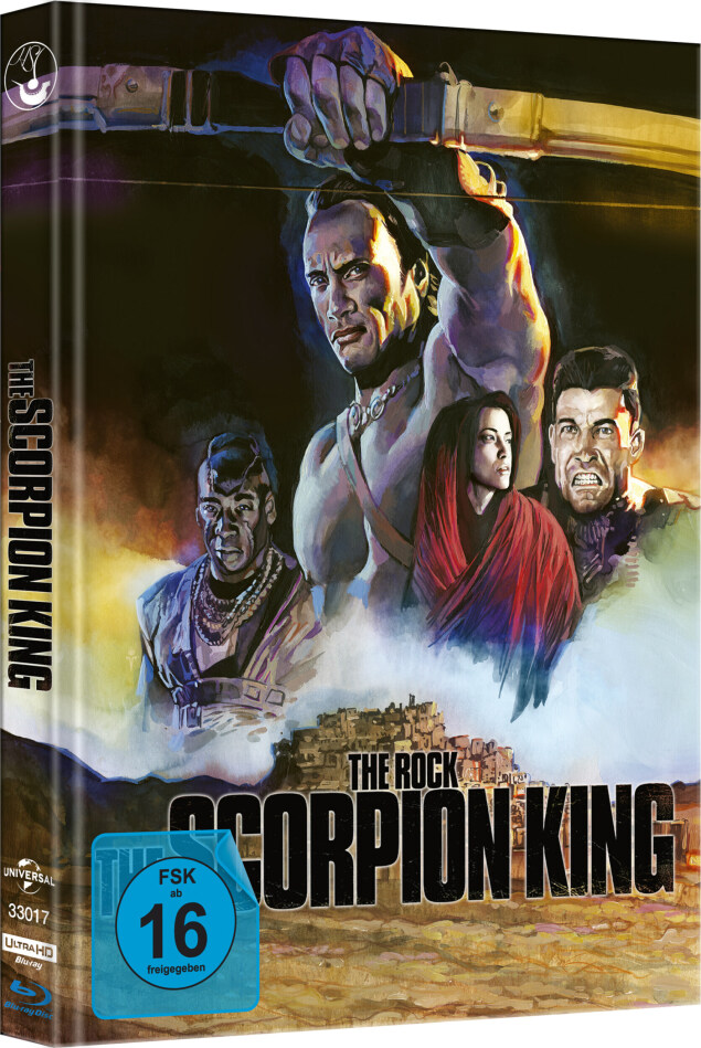 The Scorpion King (2002) (Cover A, Limited Edition, Mediabook, 4K Ultra HD + Blu-ray)