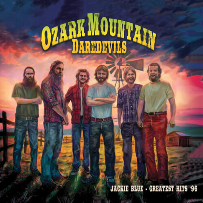 Ozark Mountain Daredevils - Jackie Blue - Greatest Hits '96 (Red Marble Vinyl, LP)