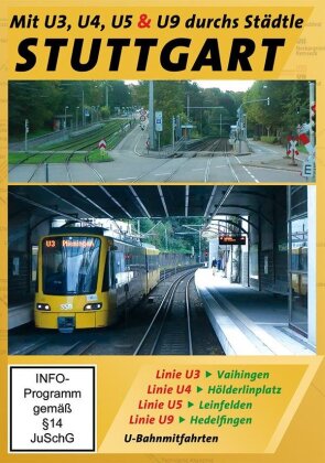 Stuttgart - Mit U3, U4, U5, U9 durchs Städtle