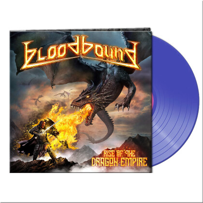 Bloodbound - Rise Of The Dragon Empire (2022 Reissue, Gatefold, AFM Records, Clear Blue Vinyl, LP)